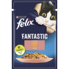 Влажный корм для кошек Purina Felix Fantastic с лососем в желе 85 г (7613039832912)