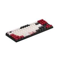 Клавиатура Varmilo VEM87 Beijing Opera 87Key EC V2 Ivy USB UA White LED Black (A33A028B1A3A17A025) изображение 3