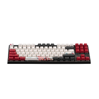 Клавиатура Varmilo VEM87 Beijing Opera 87Key EC V2 Ivy USB UA White LED Black (A33A028B1A3A17A025) изображение 4