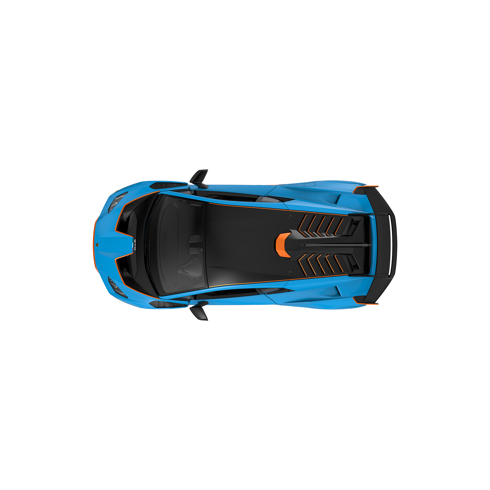 Радиоуправляемая игрушка Rastar Lamborghini Huracan STO 1:14 (98760 blue) изображение 3
