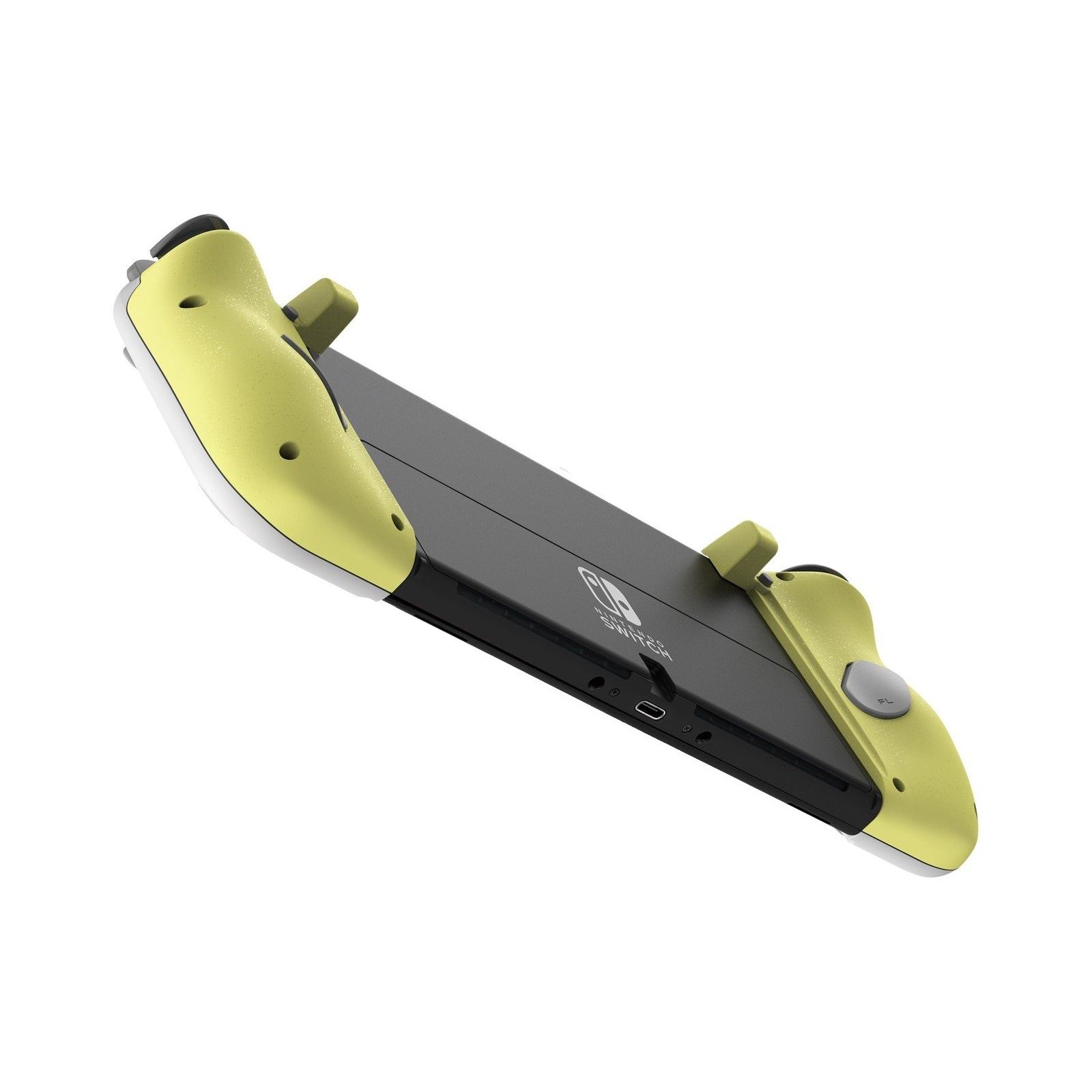 Геймпад Hori Split Pad Compact (Light Grey x Yellow) for Nintendo (NSW-373U) изображение 3