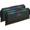 Модуль памяти для компьютера DDR5 32GB (2x16GB) 6400 MHz Dominator Platinum RGB Black Corsair (CMT32GX5M2B6400C32) изображение 2