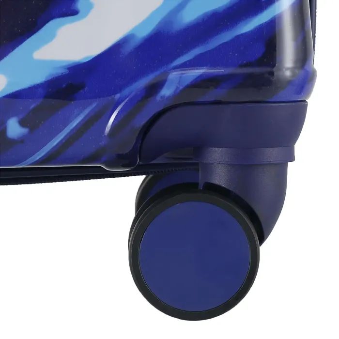 Чемодан Semi Line Print 20" S White/Blue (T5653-1) изображение 8