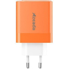 Зарядное устройство Proda AZEADA Seagulls AZ-19 GaN5 65W USB-A (QC4.0) USB-C (PD3.0) orange (AZ-19-OR) изображение 2