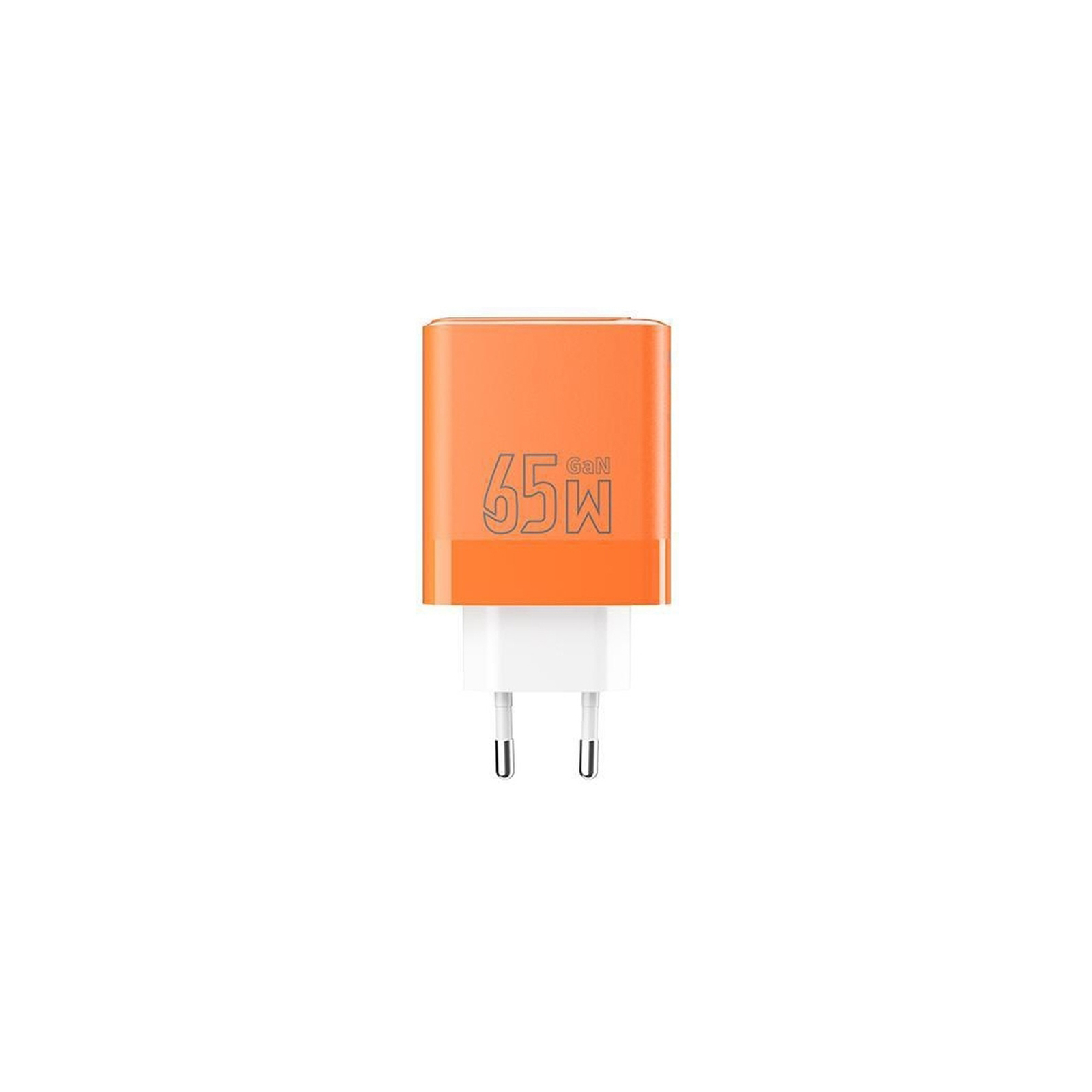 Зарядное устройство Proda AZEADA Seagulls AZ-19 GaN5 65W USB-A (QC4.0) USB-C (PD3.0) orange (AZ-19-OR) изображение 4