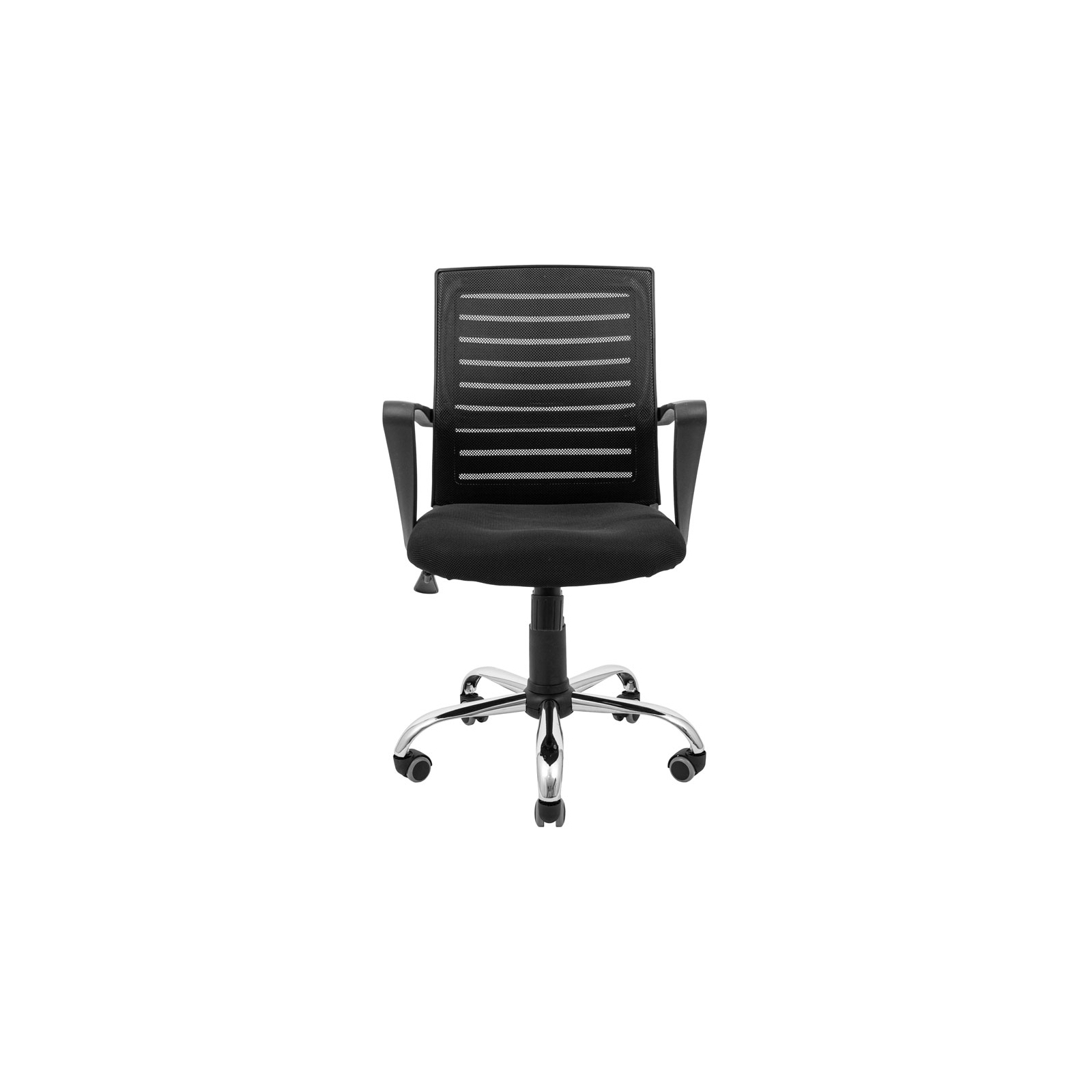 Офисное кресло Richman Флеш Ю Хром М-1 (Tilt) Сетка черная + красная (ADD0003097) изображение 2