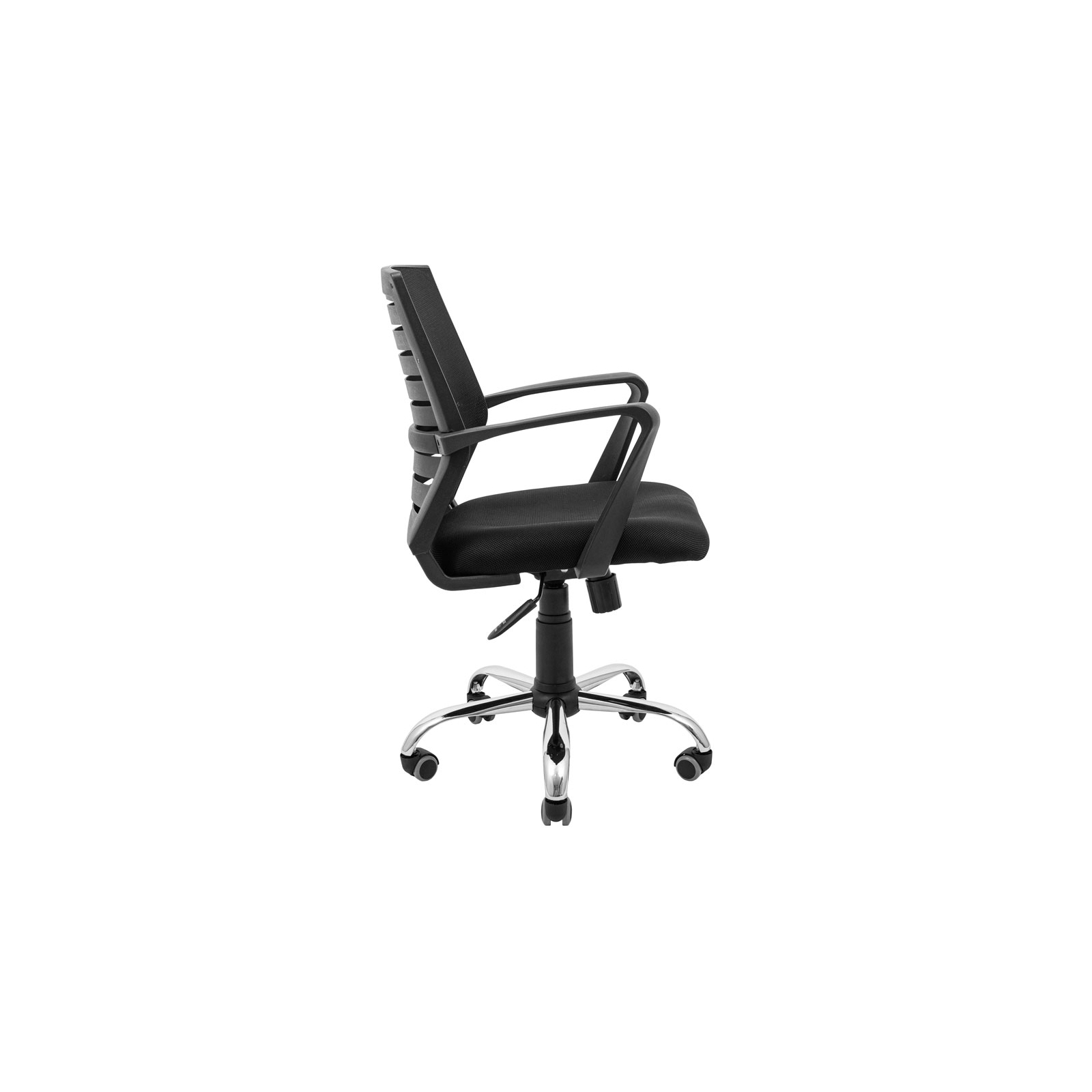 Офисное кресло Richman Флеш Ю Хром М-1 (Tilt) Сетка черная + серая (ADD0003095) изображение 3