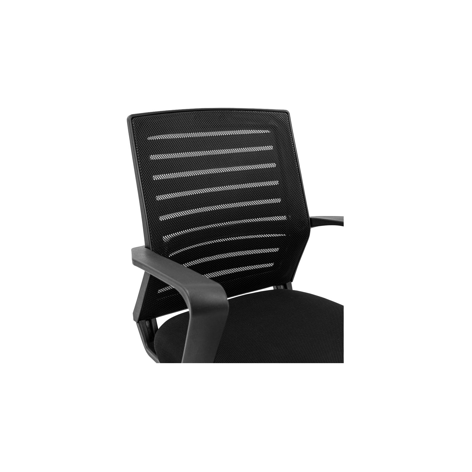 Офисное кресло Richman Флеш Ю Хром М-1 (Tilt) Сетка черная + серая (ADD0003095) изображение 8