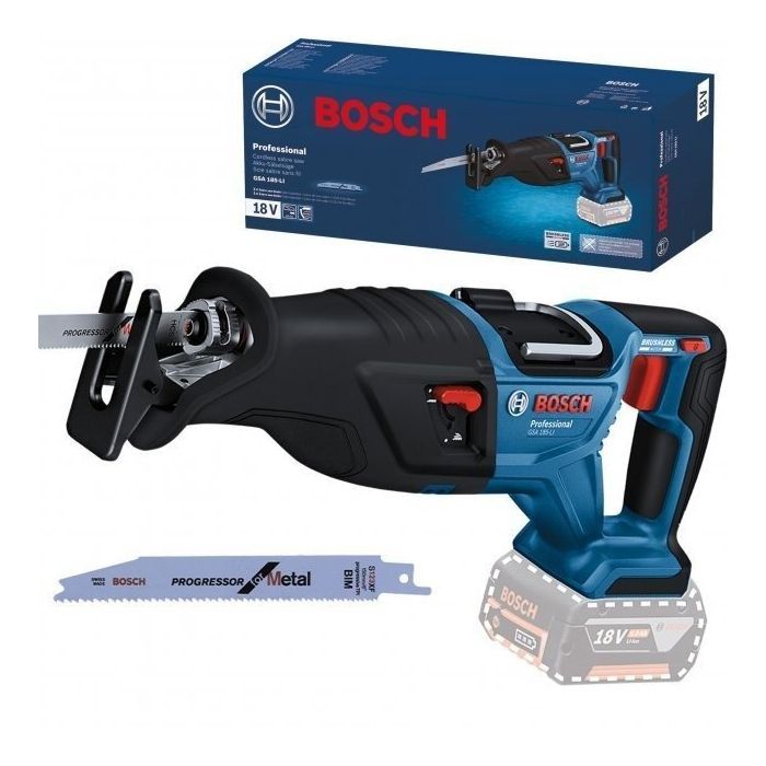 Сабельная пила Bosch GSA 185-LI, 18 В, пропил 230мм, ход 28мм (без АКБ и ЗУ (0.601.6C0.020) изображение 3