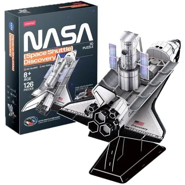 Пазл Cubic Fun 3D NASA Космический шаттл Дискавери (DS1057h) изображение 2