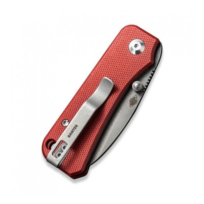 Нож Civivi Baby Banter Red Blade White G10 (C19068S-7) изображение 6