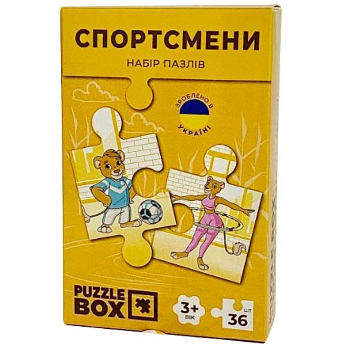 Пазл JoyBand набор Спортсмены 36 элементов (PB03)