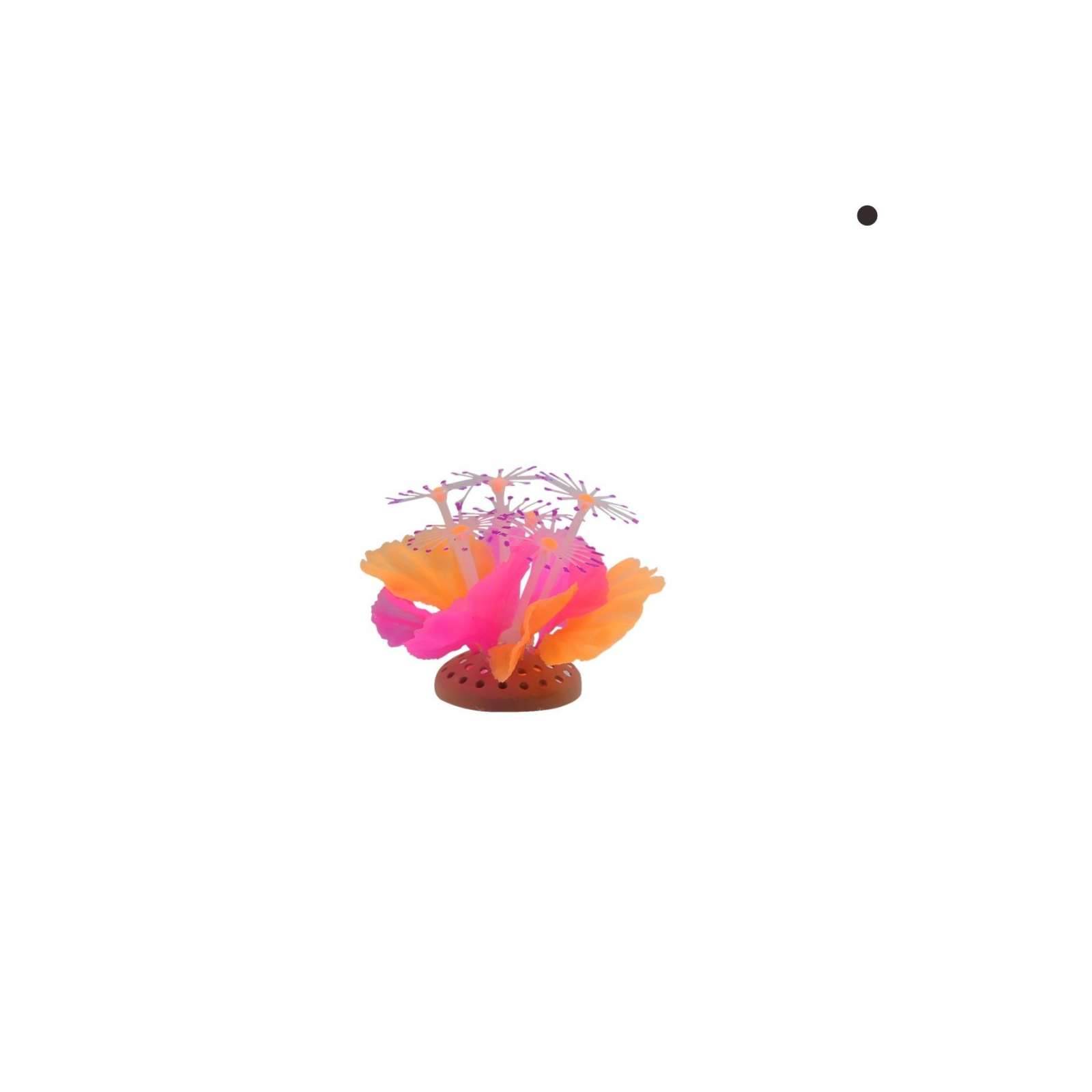 Декорация в аквариум Deming Актиния силиконовая 13х8.5 см (цвета в ассортименте) (2700000018781) изображение 3
