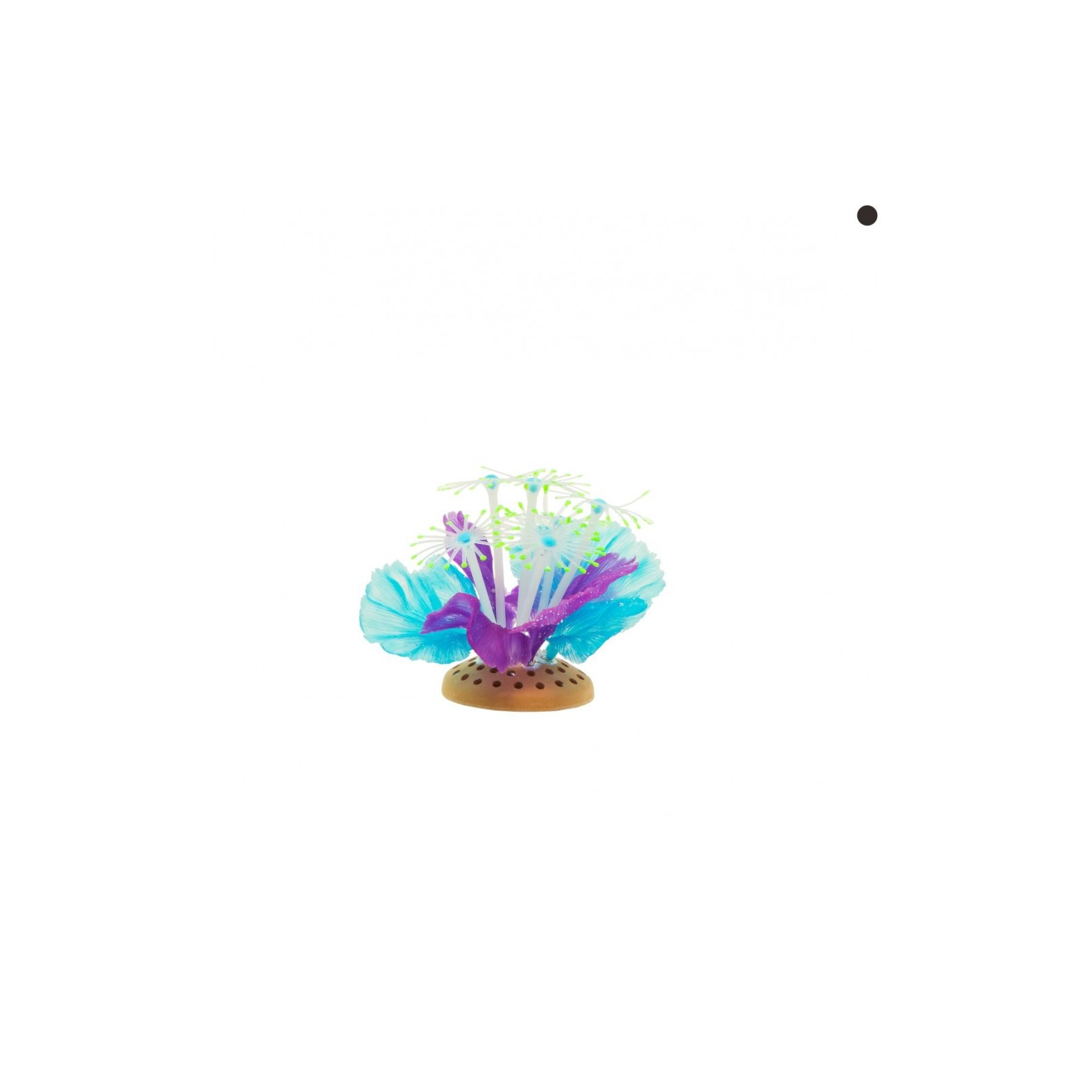 Декорация в аквариум Deming Актиния силиконовая 13х8.5 см (цвета в ассортименте) (2700000018781) изображение 4