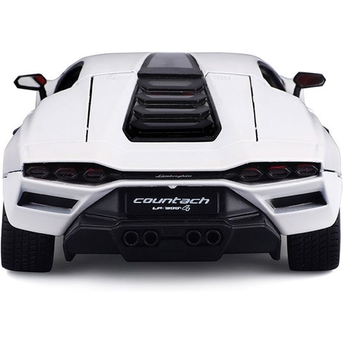 Машина Bburago Lamborghini Countach LPI 800-4 (белая, 1:24) (18-21102) изображение 3