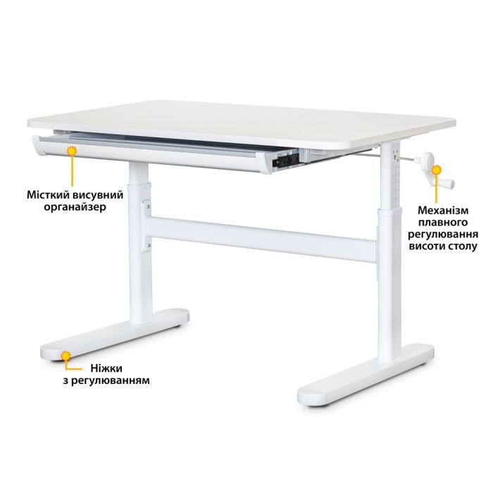 Парта ErgoKids White (TH-210 W Lite) зображення 2