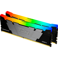 Модуль памяти для компьютера DDR4 16GB (2x8GB) 3200 MHz Renegate RGB Kingston Fury (ex.HyperX) (KF432C16RB2AK2/16) изображение 2