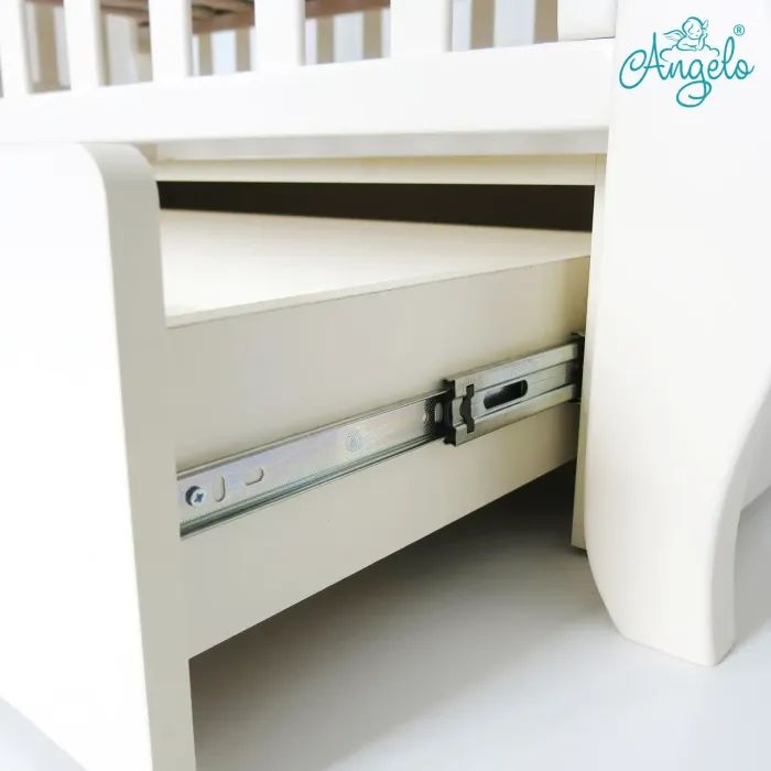 Кроватка Angelo Angelo LUX- 10 (белый) 120х60 (11028) изображение 3