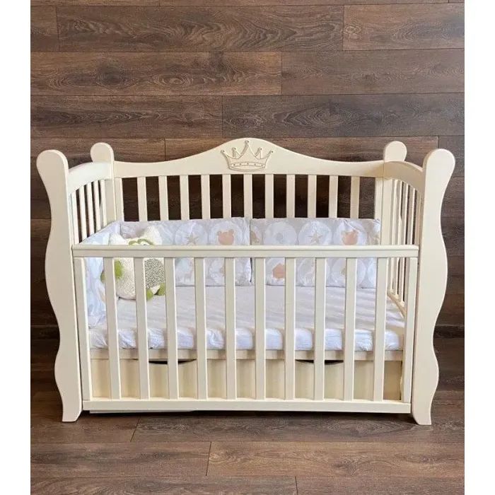 Кроватка Angelo Angelo LUX- 10 (белый) 120х60 (11028) изображение 4