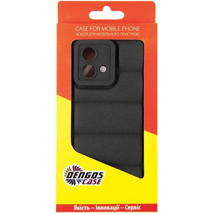 Чехол для мобильного телефона Dengos Soft Motorola G84 (black) (DG-TPU-SOFT-41) изображение 6