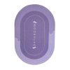 Коврик для ванной Stenson суперпоглощающий 40 х 60 см овальный фиолетовый (R30939 violet) изображение 2
