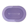 Коврик для ванной Stenson суперпоглощающий 40 х 60 см овальный фиолетовый (R30939 violet) изображение 3