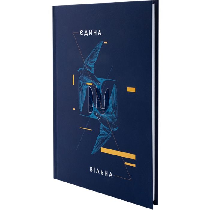 Книга записная Axent UA Единая А5 клетка твердая обложка 96 листов (8455-4-A) изображение 2