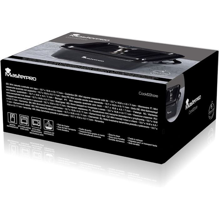 Рамекін MasterPro Foodies Cook & Share квадратний 13,5 х 10,6 см (BGMP-10202) зображення 2