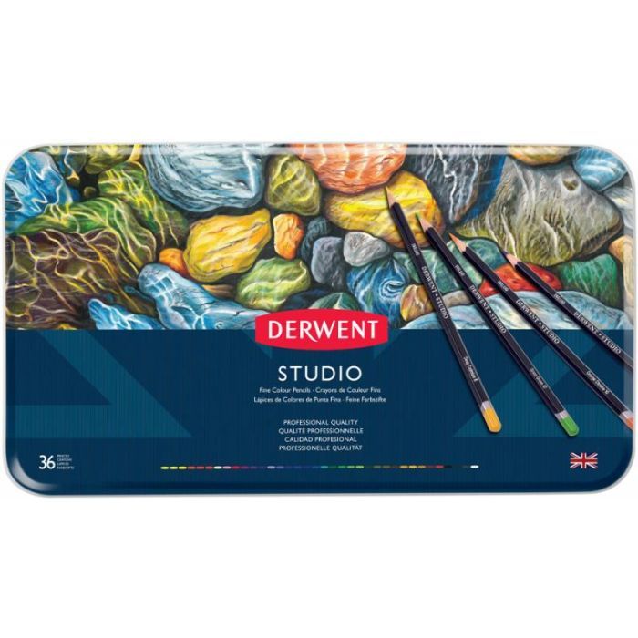 Карандаши цветные Derwent Studio, 36 цветов (5010255713506)