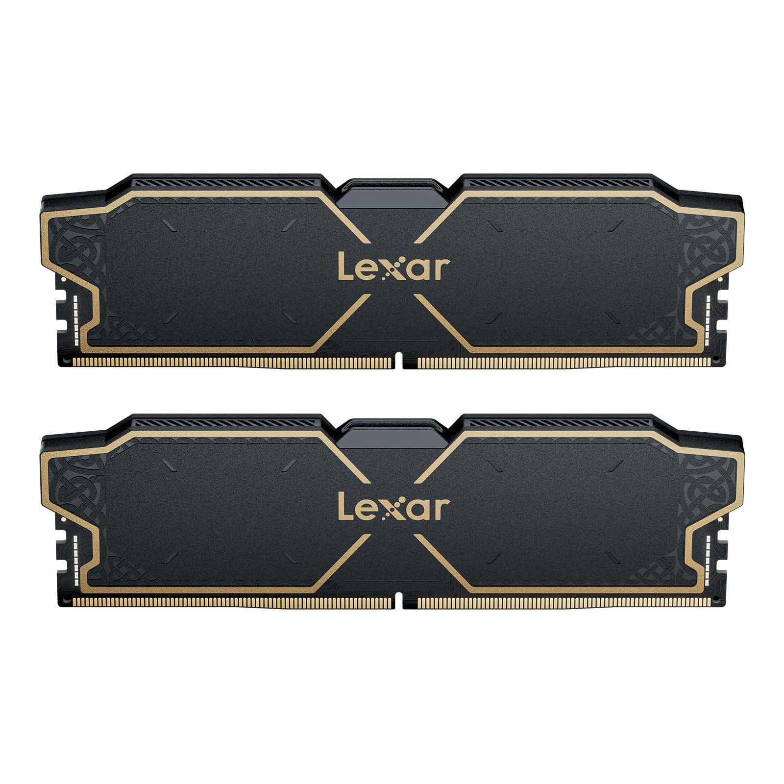 Модуль памяти для компьютера DDR5 32GB (2x16GB) 6000 MHz Thor Black Lexar (LD5U16G60C32LG-RGD)