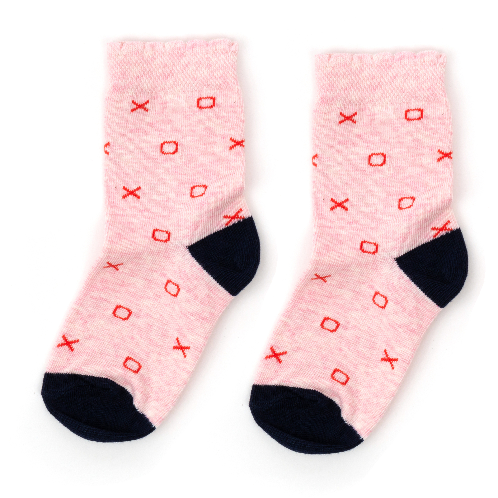 Шкарпетки дитячі Bross із сердечками (17195-3G-red) зображення 3