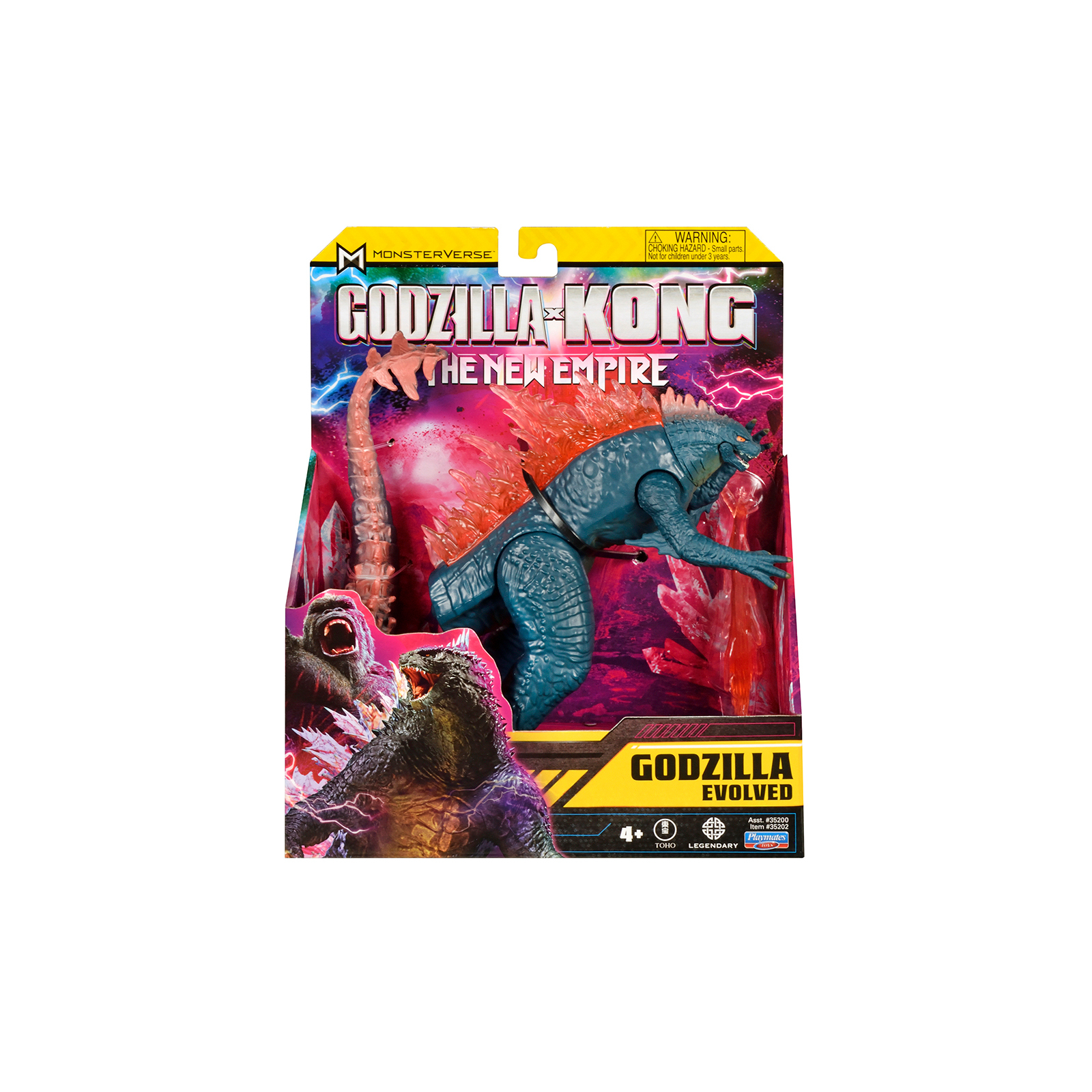 Фигурка Godzilla vs. Kong Годзилла после эволюции с лучом (35202) изображение 4