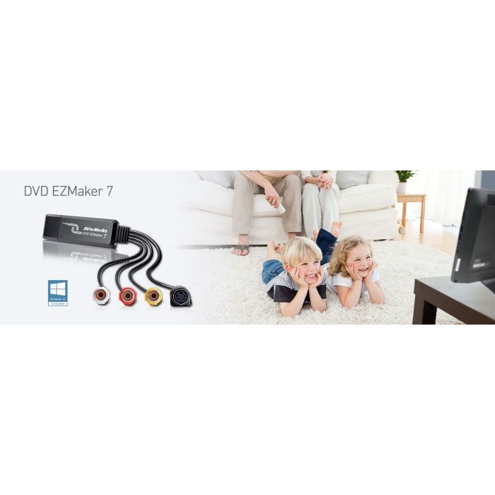 Пристрій захоплення відео AVerMedia DVD EZMaker 7 C039 (61C039XX00BH) зображення 2