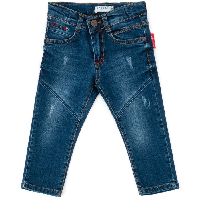 Джинсы детские Breeze класические (20187-92B-blue)