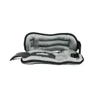 Обважнювач LiveUp Wrist/Ankle Weights LS3049-1 2 шт по 1 кг сірий (6951376126082)