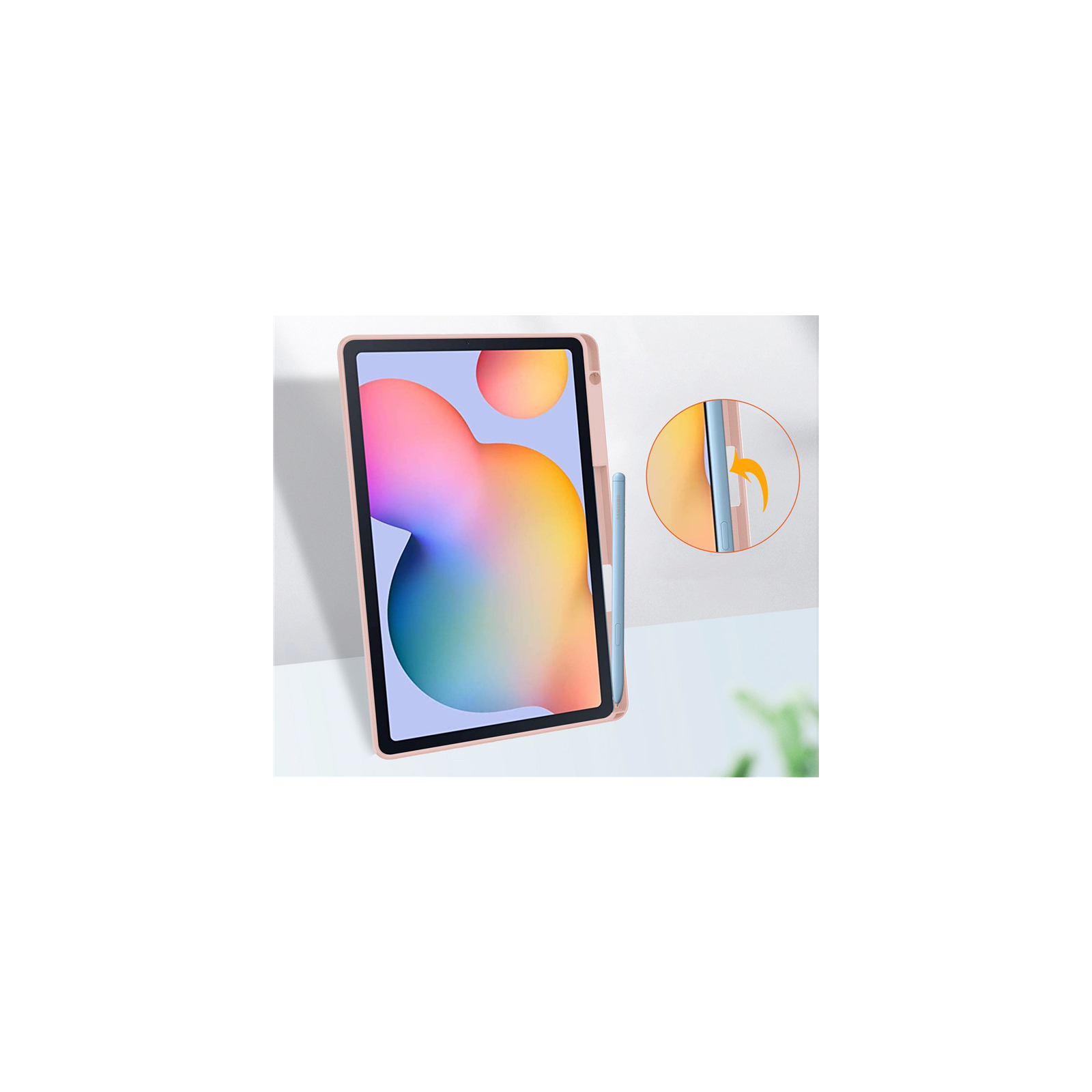 Чохол до планшета BeCover Soft Edge Stylus Mount Samsung Tab S6 Lite (2024) 10.4" P620/P625/P627 Black (710836) зображення 7