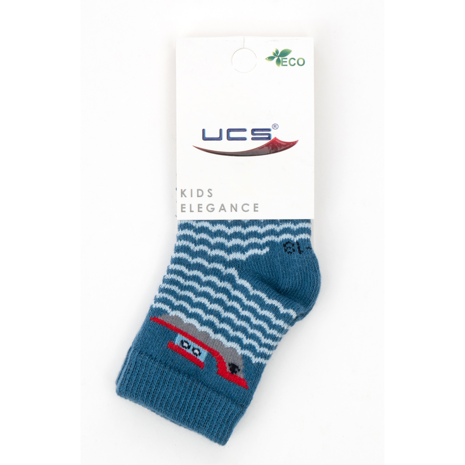 Шкарпетки дитячі UCS Socks зі штурвалом (M0C0101-0816-1B-gray) зображення 2