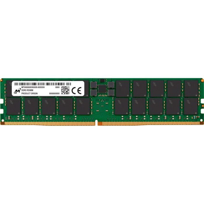 Модуль памяти для сервера Micron 64GB DDR5-5600/MTC40F2046S1RC56BD1R (MTC40F2046S1RC56BD1R)