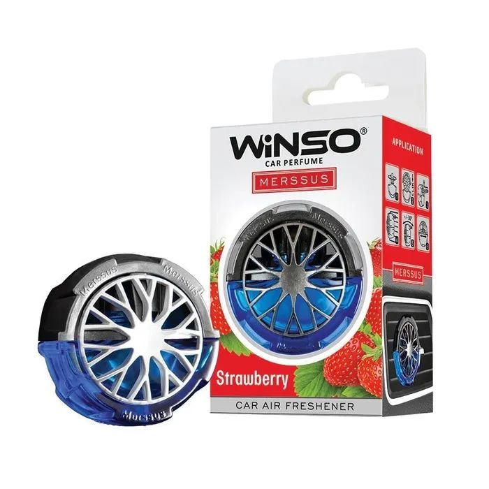 Ароматизатор для автомобиля WINSO Merssus Strawberry 18мл (534550)
