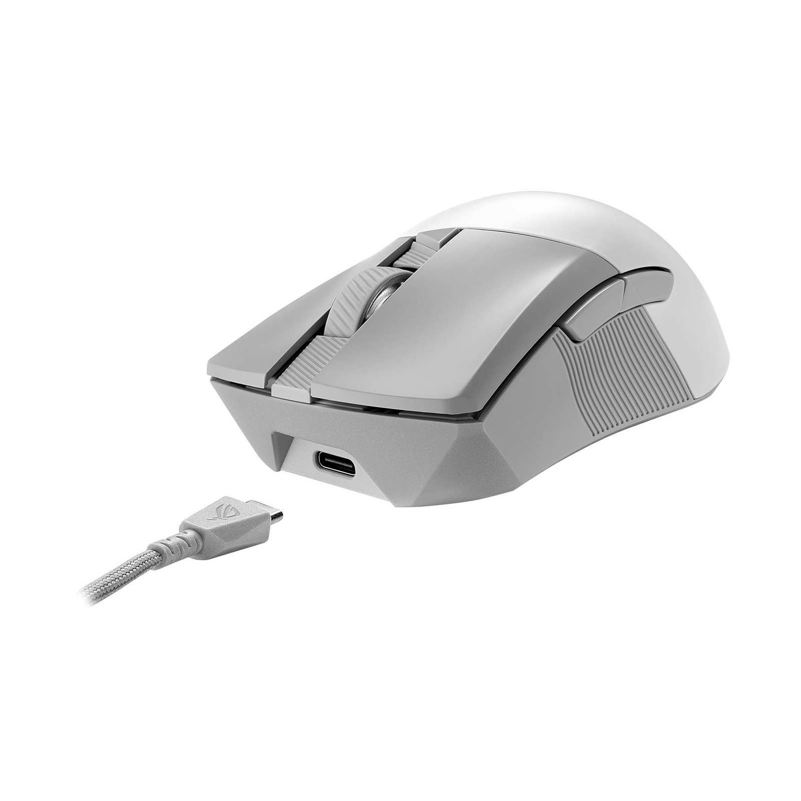 Мышка ASUS ROG Gladius III Aimpoint Bluetooth/Wireless White (90MP02Y0-BMUA11) изображение 6