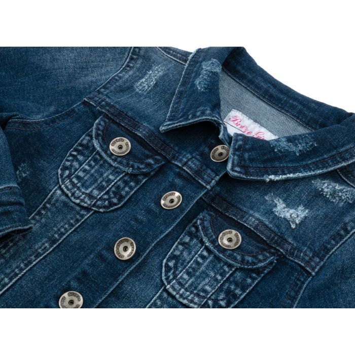 Піджак дитячий Breeze джинсовий (OZ-17821-110G-blue) зображення 3