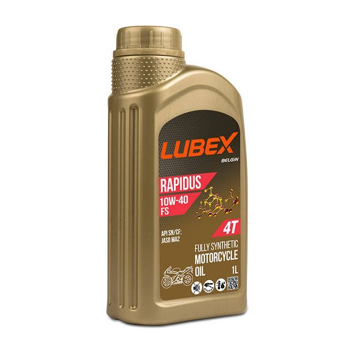 Моторное масло LUBEX RAPIDUS 4Т FS 10w40 1л