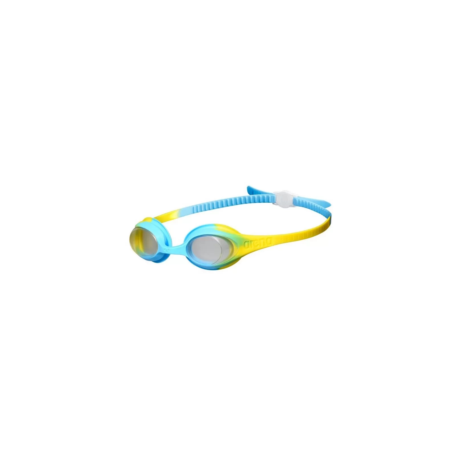 Окуляри для плавання Arena Spider Kids блакитний, жовтий 004310-202 (3468336577615)