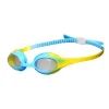 Очки для плавания Arena Spider Kids блакитний, жовтий 004310-202 (3468336577615)