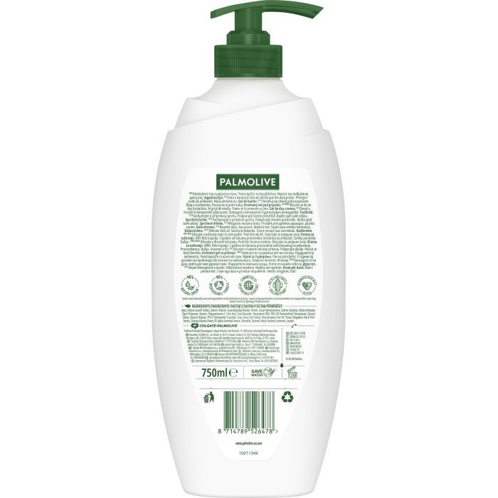 Гель для душа Palmolive Naturals Оливка и молочко Увлажняющий 750 мл (8714789526478) изображение 2