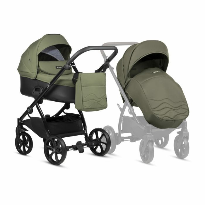 Коляска TUTIS 2 в 1 Leo+ 2024 (Stone Grey) (1222227)