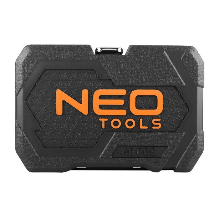 Набор инструментов Neo Tools 46шт, 1/4", CrV, кейс (10-004) изображение 10