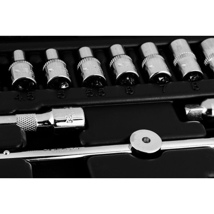 Набор инструментов Neo Tools 46шт, 1/4", CrV, кейс (10-004) изображение 5