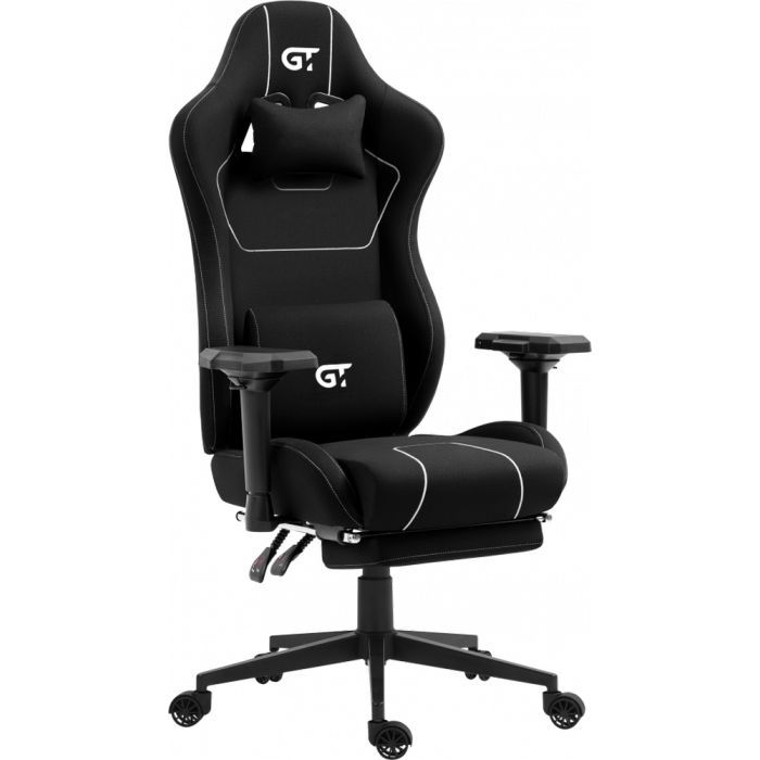 Крісло ігрове GT Racer X-2305 Gray/Black (X-2305 Fabric Gray/Black) зображення 2