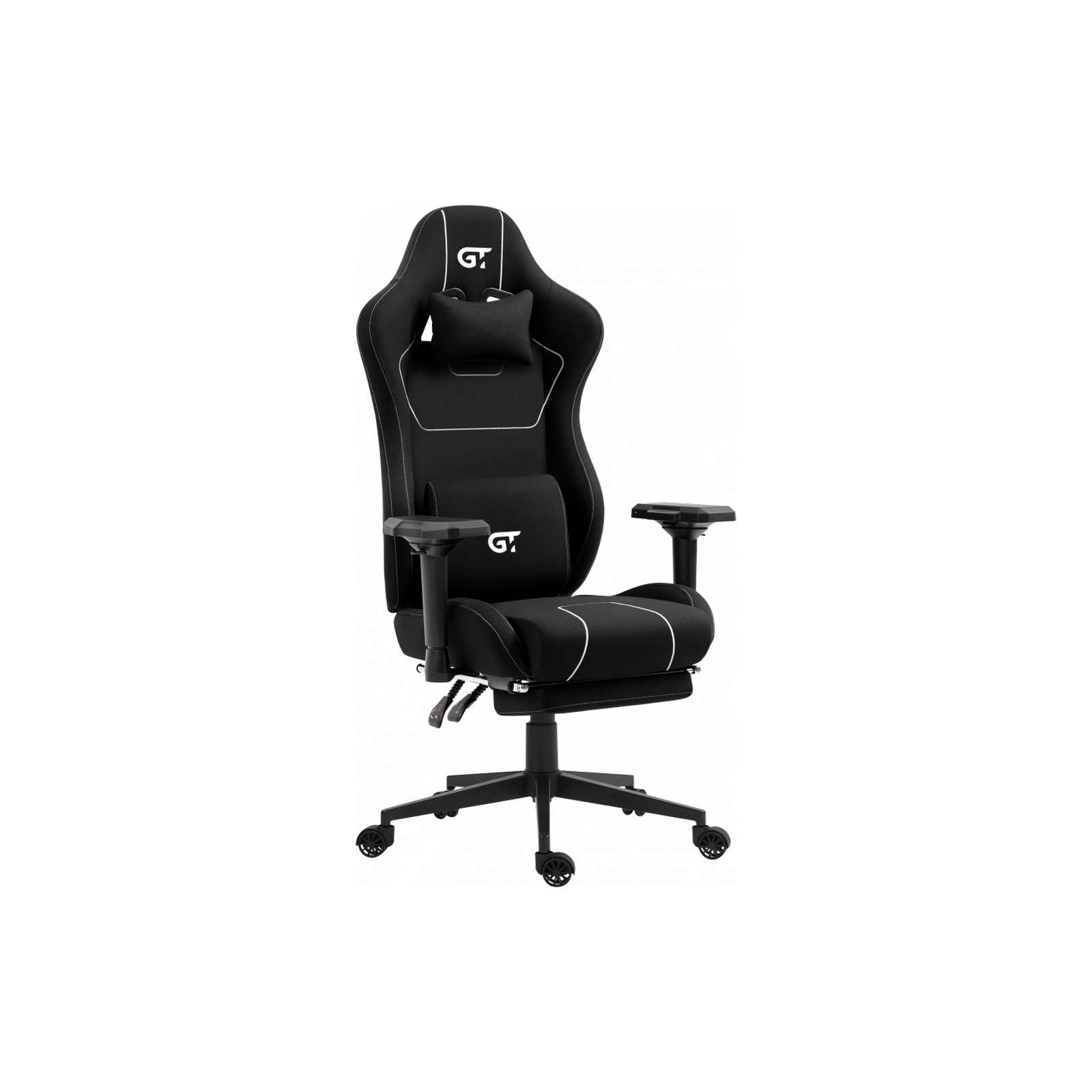 Кресло игровое GT Racer X-2305 Black (X-2305 Fabric Black) изображение 2